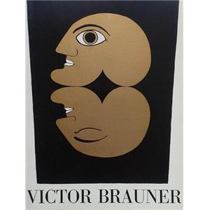 [BRAUNER] VICTOR BRAUNER - Avec un pome de Ren Char. Catalogue d'exposition (Le Point Cardinal, 1963)
