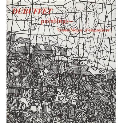 [DUBUFFET] JEAN DUBUFFET. Exhibition of paintings and assemblages d'empreintes executed in 1954 - 1955 - Catalogue Pierre Matisse Gallery (1956)